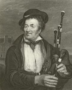 De Doedelzakspeler door David Wilkie